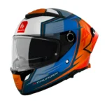 Casco MT Thunder 4 SV Pental B4 Naranja Perla