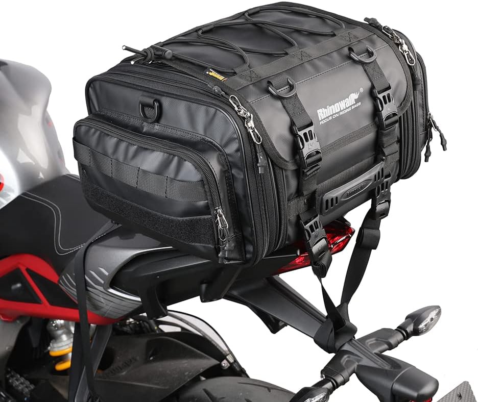 X_61lnncq9hyl-ac-sl10006418 Bolso de cola Rhinowalk MT4026 expandible de 19 a 26 litros impermeable - Imagen 1