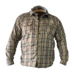 CAMISA KMZ MEN FLANNEL BEIGE