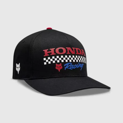 Gorro Jockey Honda Flexfit Negro Fox
