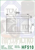 FILTRO ACEITE HIFLO HF510 / HIMALAYAN 411 - Imagen 2