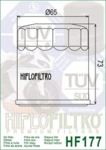 FILTRO ACEITE HIFLO HF177 CF MOTO NK650 - Imagen 2