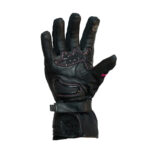 Guantes Moto Largo Mujer Women II Negro/Rosado KMZ - Imagen 2