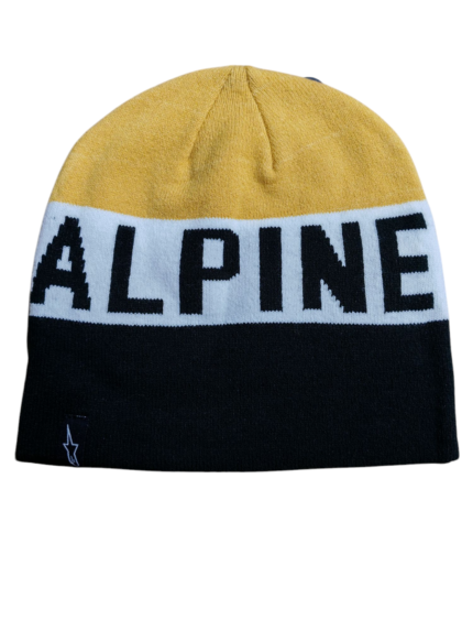 GORRO ALPINESTARS LEVELS GOLD WHITE BLACK