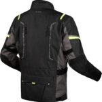 CHAQUETA LS2 NARVIK HOMBRE GRIS NEGRA AMARILLO - Imagen 2