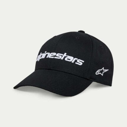 JOCKEY ALPINESTARS LINEAR WORDMARK 2.0 HAT NEGRO BLANCO