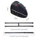 BOLSO COLA PARA MOTO MOTOCENTRIC 5.8 LITROS 11-MC-0053 VERDE - Imagen 3