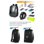 MOCHILA PARA MOTO MOTOCENTRIC RIGIDA EXPANDIBLE DE 29 A 45 LITROS MC-0123 - Imagen 3