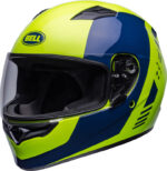 BELL QUALIFIER TURNPIKE GLOSS HI VIS YELLOW NAVY