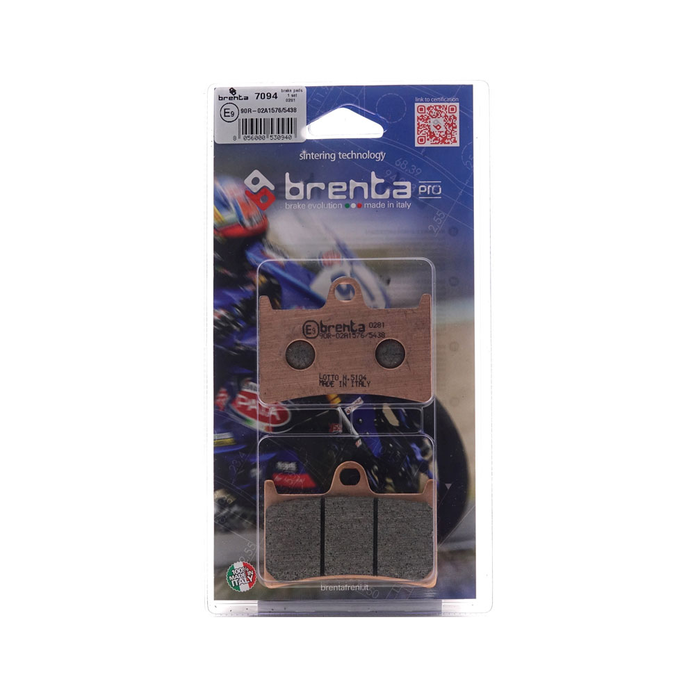 Brenta-BR7094 Pastilla de Freno – Sinterizada Pro – Yamaha Super Tenere 1200 – BR7094 – Brenta - Imagen 1