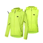 CORTAVIENTO TRIP FLOW NEON MANGA DESMONTABLE - Imagen 2
