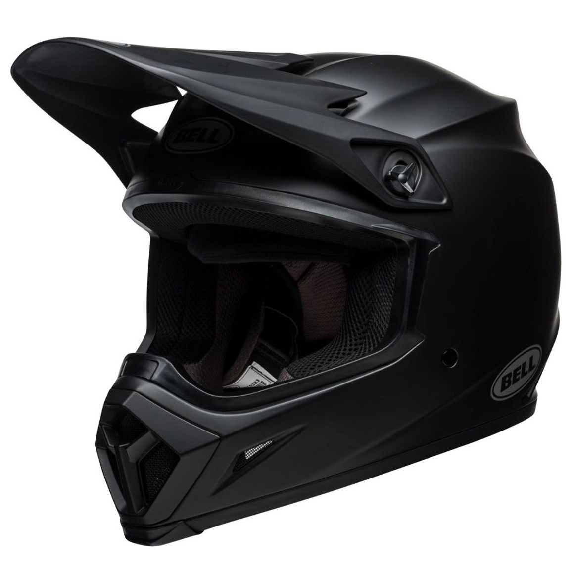 bell-mx-9-mips-off-road-helmet-matte-black-fl CASCO MX BELL MX-9 MIPS SOLID MATT BLACK - Imagen 1