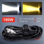 RAMAL PARA NEBLINEROS DE MOTO CON INTERRUPTOR 3 POSICIONES