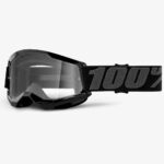 ANTIPARRA 100% STRATA 2 BLACK - CLEAR LENS