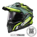 CASCO LS2 MX701 EXPLORER SPIRE VERDE AMARILLO MATTE