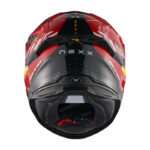 CASCO NEXX Y.100R FADE RED BLACK - Imagen 4