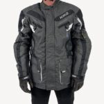 CHAQUETA KMZ SECURE GRIS NEGRO