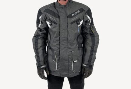 CHAQUETA KMZ SECURE GRIS NEGRO
