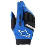 GUANTE ALPINESTARS FULL BORE AZUL NEGRO