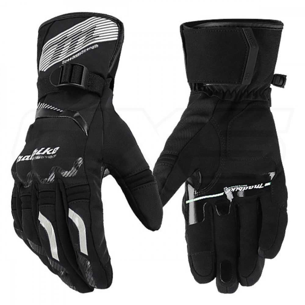 GUANTE MADBIKE MAD65 INVIERNO NEGRO BLANCO GUANTE MADBIKE MAD65 INVIERNO NEGRO BLANCO - Imagen 1