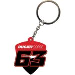 LLAVERO GOMA DUCATI BAGNAIA