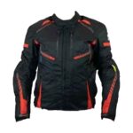 CHAQUETA KMZ DOCTOR NEGRO ROJO