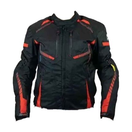 CHAQUETA KMZ DOCTOR NEGRO ROJO