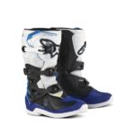 BOTA ALPINESTARS TECH 3S NIÑO / BLANCO NEGRO AZUL