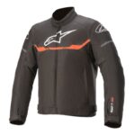 CHAQUETA ALPINESTARS T-SP S WATERPROOF / NEGRO ROJO FLUOR