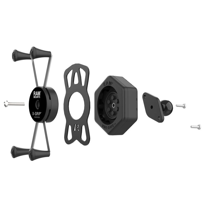 SOPORTE RAM MOUNT X-GRIP CON ANTIVIBRACION VIBE SAFES SOPORTE RAM MOUNT X-GRIP CON ANTIVIBRACION VIBE SAFES - Imagen 1