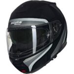 CASCO NOLAN ABATIBLE N100-6 ASSOLUTO 349 NEGRO ARGENTA