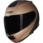 CASCO NOLAN ABATIBLE N100-6 VERNICIATURA SPECIAL 342 SAND BLACK