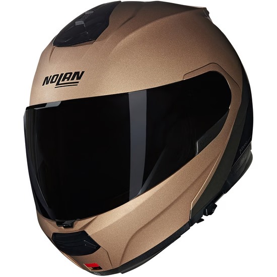 WhatsApp Image 2025-08-06 at 13.45.22 CASCO NOLAN ABATIBLE N100-6 VERNICIATURA SPECIAL 342 SAND BLACK - Imagen 1
