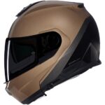 CASCO NOLAN ABATIBLE N100-6 VERNICIATURA SPECIAL 342 SAND BLACK - Imagen 2