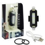 Luz blanca 5 LED /Recargable USB / Delantera Para Bicicleta