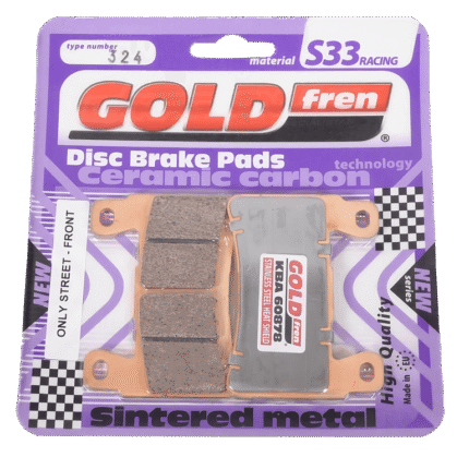 PASTILLA DE FRENO DELANTERO FA296HH GOLDFREN S33 SINTERIZADA