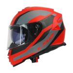 CASCO LS2 FF800 STORM II ROCKER ROJO GRIS NEGRO MATTE - Imagen 2