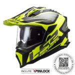 CASCO LS2 MX701 EXPLORER ALTER NEGRO AMARILLO MATE