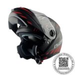 CASCO LS2 FF370 EASY EXTENT NEGRO ROJO MATE - Imagen 2