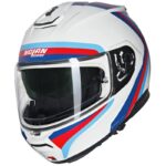 CASCO NOLAN N100-6 ASSOLUTO 347 BLANCO/AZUL