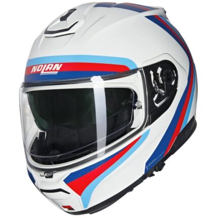 CASCO NOLAN N100-6 ASSOLUTO 347 BLANCO/AZUL