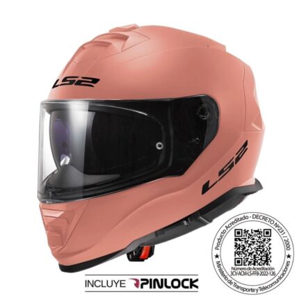 CASCO LS2 FF800 STORM II ROSA GOLD MATTE