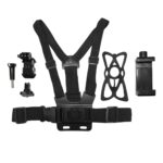 Kit Arnés con soporte para cámara Gopro y celular pechera X-4-7 - Imagen 2