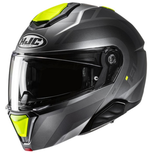 WhatsApp Image 2025-10-09 at 17.05.47 CASCO HJC I91 ARVEN MC3HSF / NEGRO AMARILLO FLUOR - Imagen 1