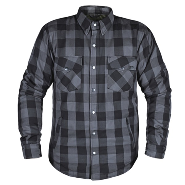 WhatsApp Image 2025-10-14 at 11.51.22 CAMISA OCTANE PROTECTORA K.SHRT / NEGRO GRIS - Imagen 1