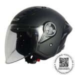 CASCO LS2 OF616 AIRFLOW II NEGRO MATTE