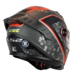 CASCO LS2 FF816 COSMOS STRIKE GRIS ROJO MATTE - Imagen 2