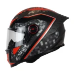CASCO LS2 FF816 COSMOS STRIKE GRIS ROJO MATTE - Imagen 3