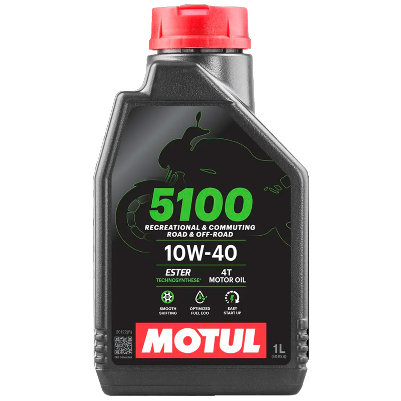 10w40 ACEITE MOTUL 5100 10W40 4T 1L - Imagen 1