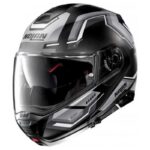 CASCO NOLAN ABATIBLE N100-5 UPWIND 057 NEGRO GRIS